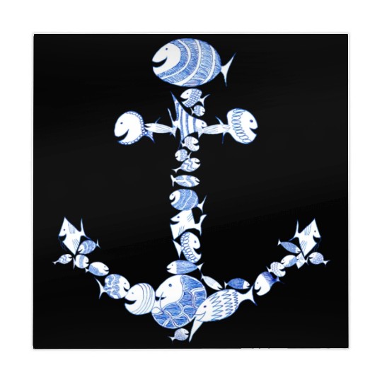 anchor fishes fish sea Kulifish sunset Mahjong Mats