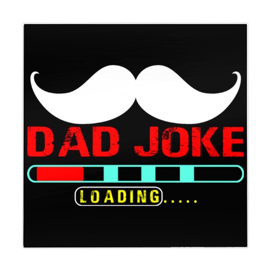 dad joke loading Gift for Daddy Mahjong Mats