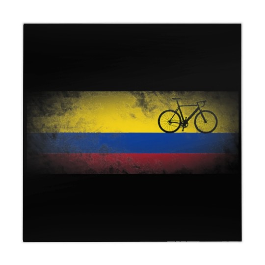 Colombia Cycling Colombian Flag Bike Racing Gift Mahjong Mats