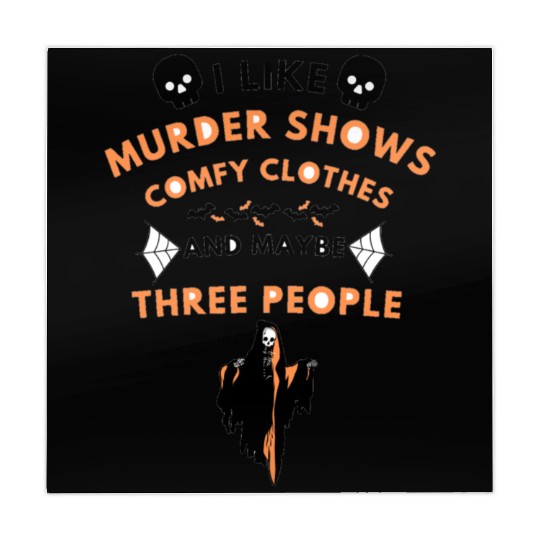 I like murder shows comfy clothes Mahjong Mats