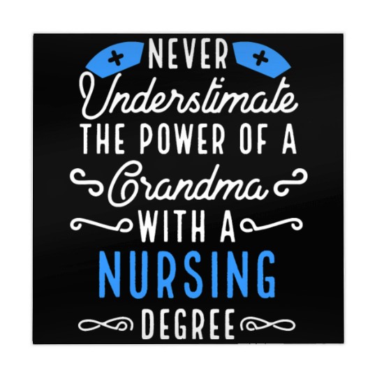 Never Underestimate A Grandma With Nursing Degree Mahjong Mats