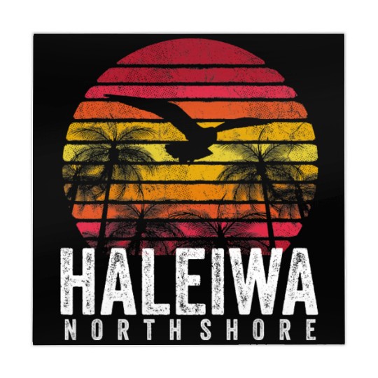 Haleiwa Hawaii HI North Shore Sunset Surf Surfing Mahjong Mats