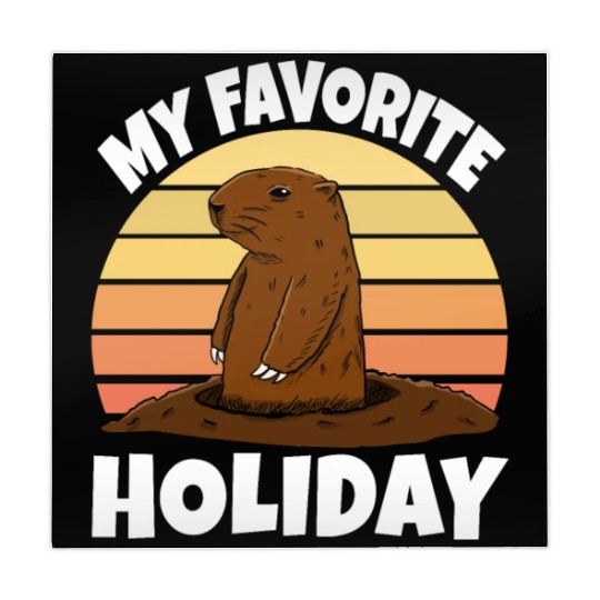 My Favourite Holiday Groundhog Mahjong Mats