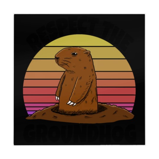 Respect The Groundhog Mahjong Mats