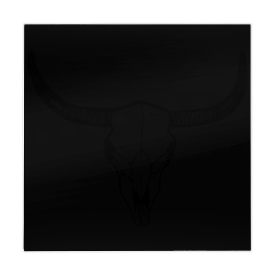 cow skull, long horn, texas Mahjong Mats