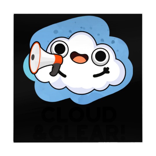 Cloud And Clear Funny Weather Pun Mahjong Mats