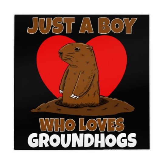 Just A Boy Who Loves Groundhog Mahjong Mats