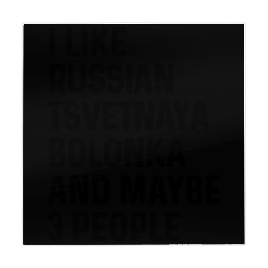 I Like Russian Tsvetnaya Bolonka And Maybe 3 Mahjong Mats