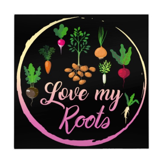 Roots Vegetable Mahjong Mats, Love My Roots Mahjong Mats,