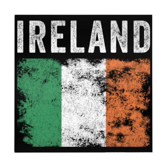 Ireland Flag Distressed - Irish Flag Mahjong Mats