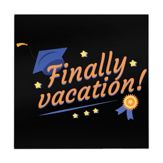 Finally Vacation Graduation University Finally Vac Mahjong Mats