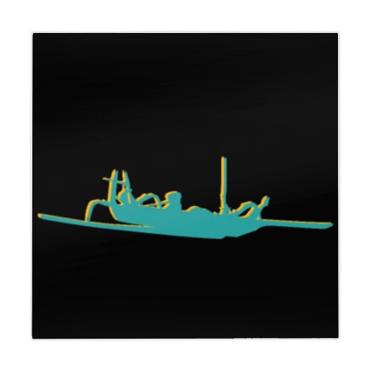 Captain, canoe, jukung Mahjong Mats