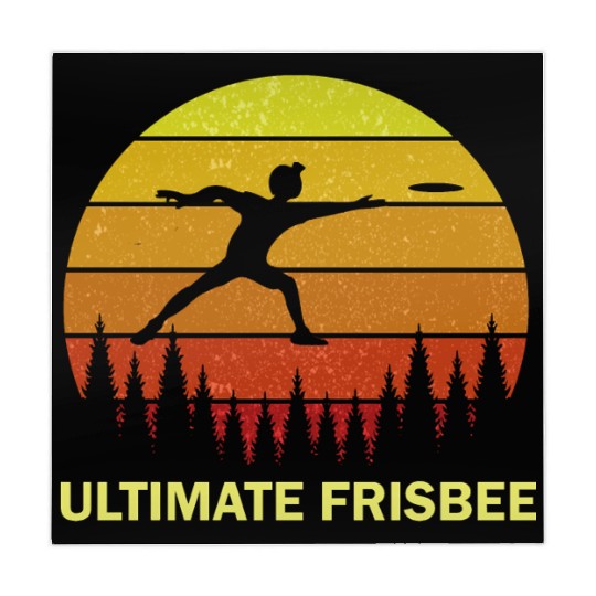 Ultimate Frisbee Disc Golf Flying Players Mahjong Mats