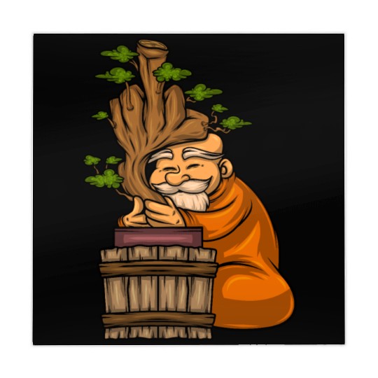 Miniature Trees Bonsai Middle Finger Mahjong Mats