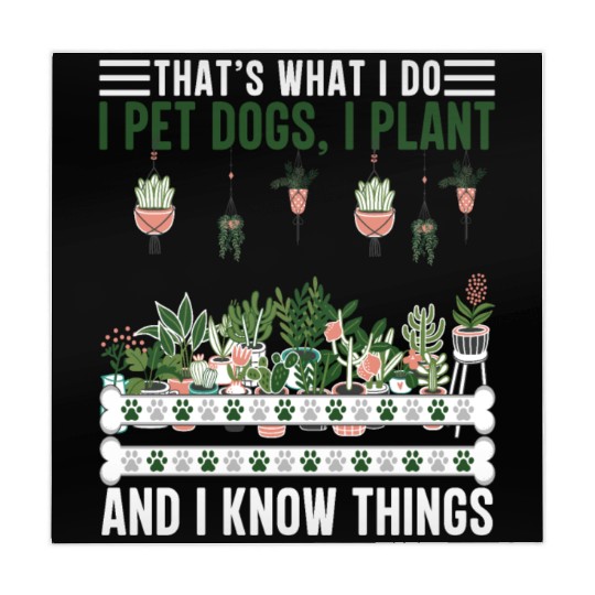 I Love My Garden Planting Gardening Plants Gifts Mahjong Mats