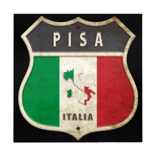 Pisa Italy coat of arms flags design Mahjong Mats