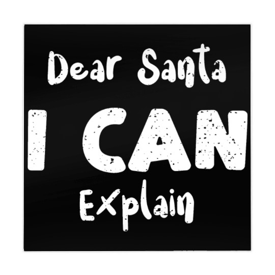 Dear Santa I Can Explain Mahjong Mats