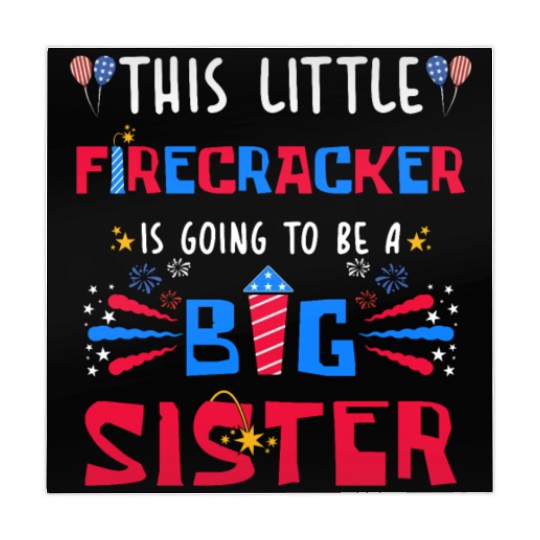 This Little Firecracker is going to be Big Sister Mahjong Mats