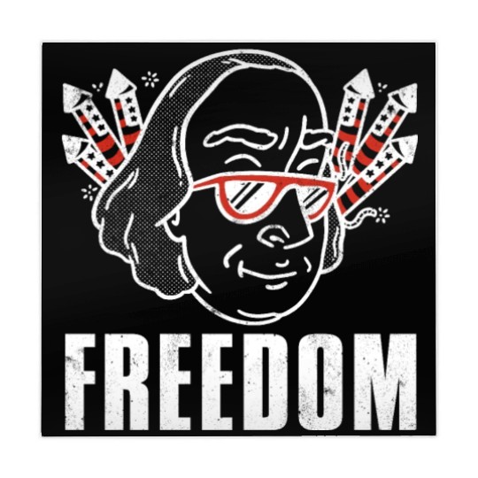 Freedom America Washington USA Flag 4th Of July Mahjong Mats