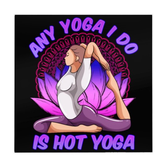 Any Yoga I Do is Hot Yoga Mahjong Mats