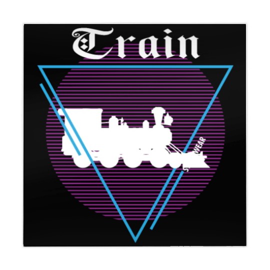 Vintage Train Good Mahjong Mats