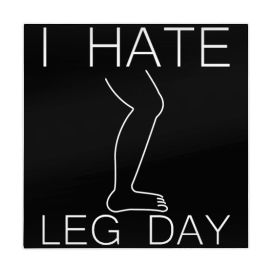 I Hate Leg Day 9 Mahjong Mats