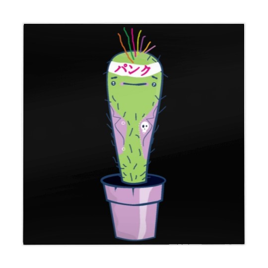 Punk rock cactus. Mahjong Mats