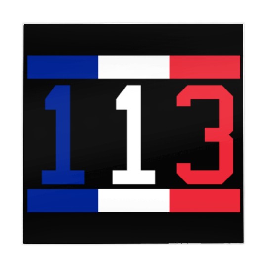 France Flag Number 113 Mahjong Mats