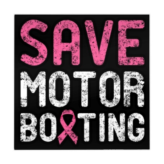 Save Motor Boating - Beat Breast Cancer Mahjong Mats