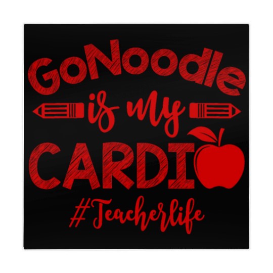 GoNoodle is My Cardio Teacher Life Funny Mahjong Mats