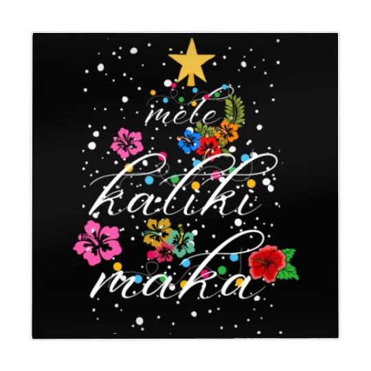 Mele Kalikimaka Hawaiian Hawaii Christmas Natives Mahjong Mats