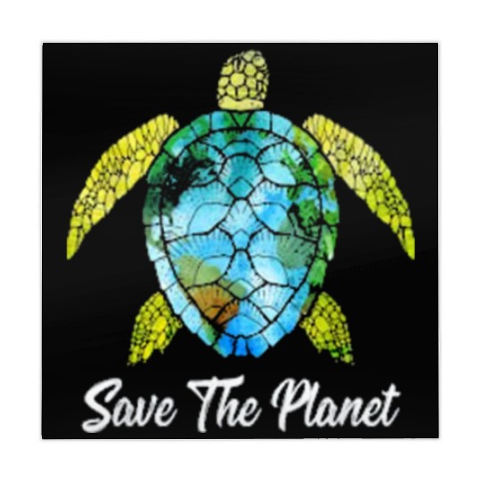 Save The Planet Earth Day Save Turtles Sea Life Mahjong Mats