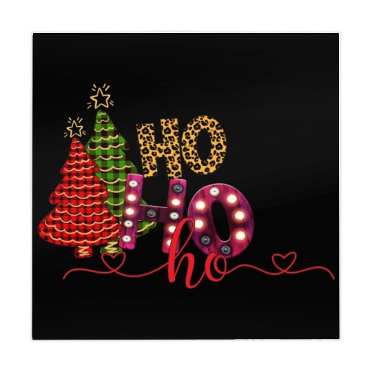 Ho Ho Ho snow tree Mahjong Mats