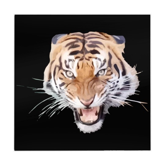 Wild Tiger - Wild Hissing - Wilderness Mahjong Mats