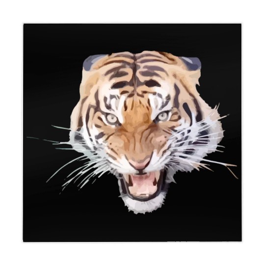 Wild Tiger - Wild Hissing - Wilderness Mahjong Mats