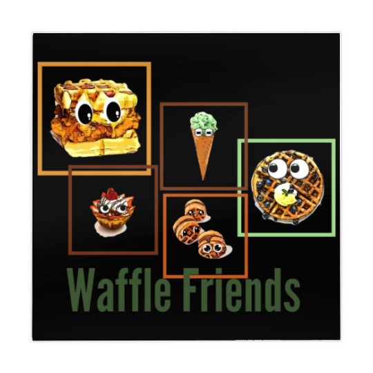 Waffle Friends Mahjong Mats