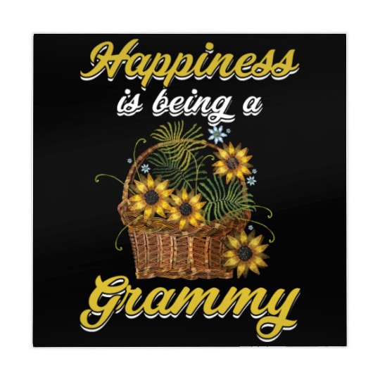 Grandma Happiness Sunflower Grandmom Garden Mahjong Mats