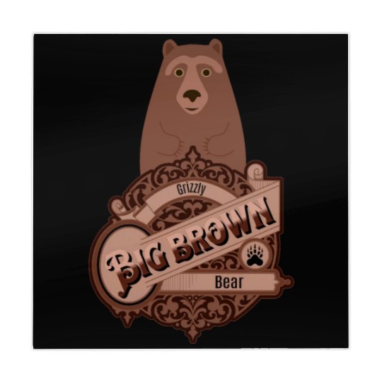 Grizzly bear Mahjong Mats