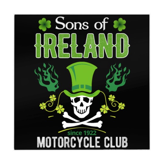 Ireland Motorcycle Club Irish Biker Mahjong Mats