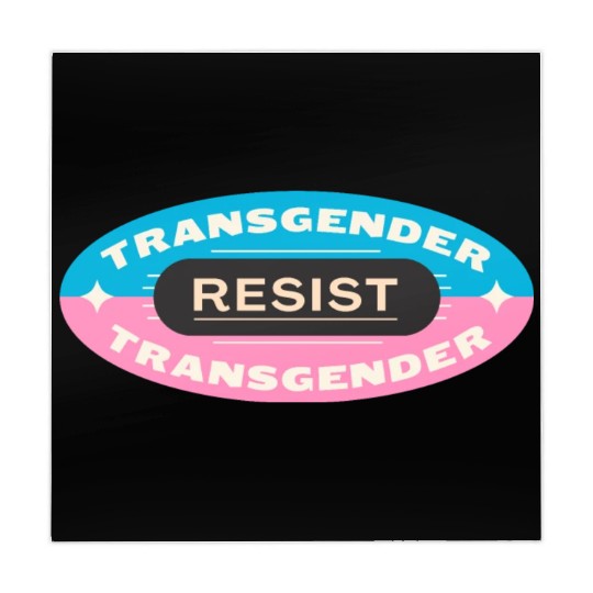 trans pride resist Mahjong Mats