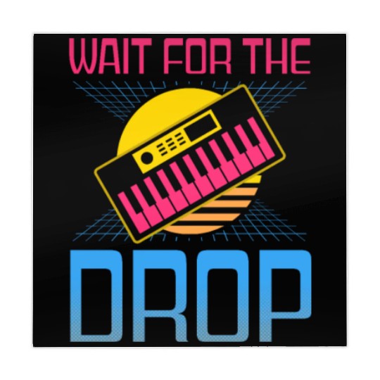 EDM Rave Techno 80s Wait For Drop Mahjong Mats