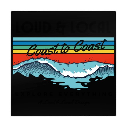 Loud & Local Beach Retro Classic Mahjong Mats