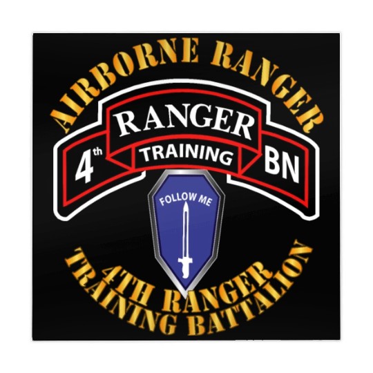 SOF 4th Ranger Training Battalion ABN RGR FBGA X 3 Mahjong Mats