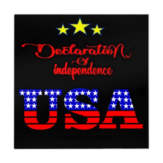 Declaration of Independence 1776- Independence Day Mahjong Mats