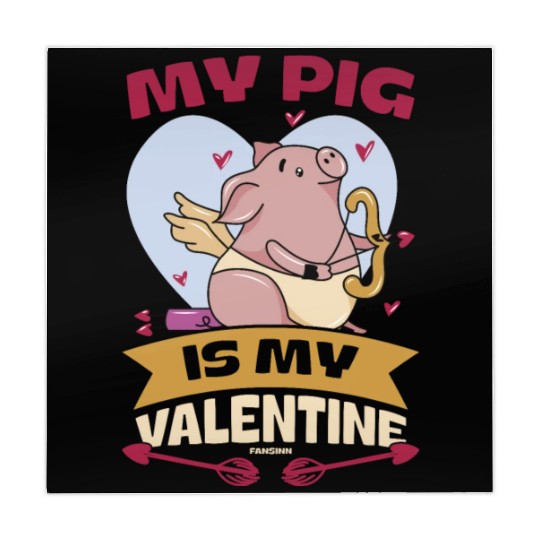 Pig animal piglet farm funny gift Mahjong Mats