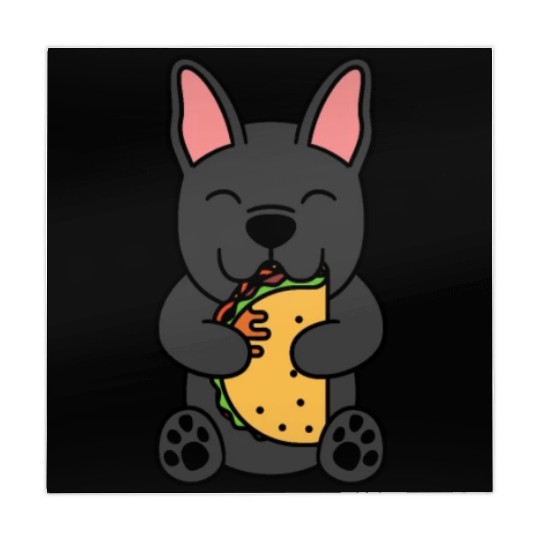 French Bulldog Taco Lover Mahjong Mats