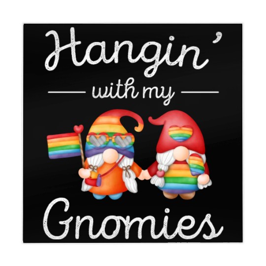 Pride Month LGBTQ Rainbow Gnome Lover Mahjong Mats