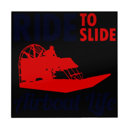 Airboat Fanboat Airboating Swamp boat Race Ride Mahjong Mats