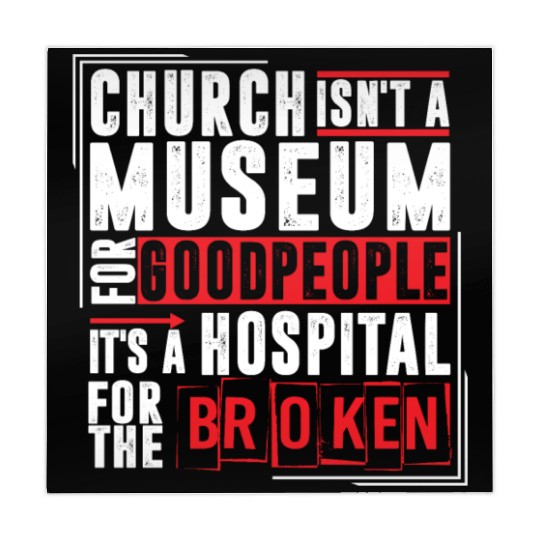 Church Isn't A Museum For Good People Mahjong Mats