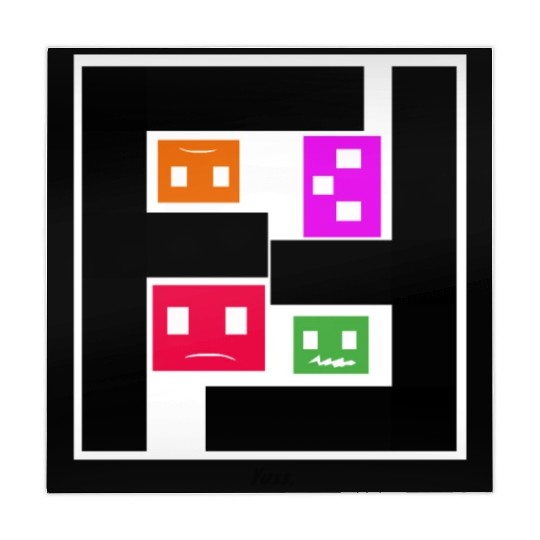 Geometric Cubes In Game - multi-sided cubes Mahjong Mats